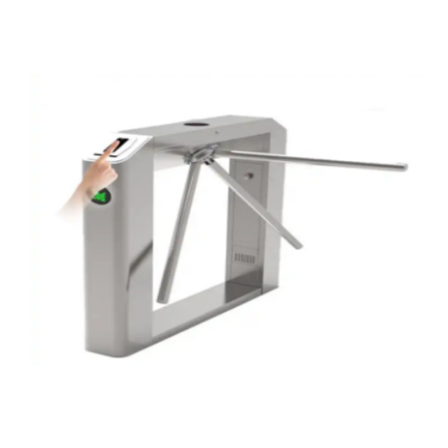 Fingerprint access control tripod turnstile 