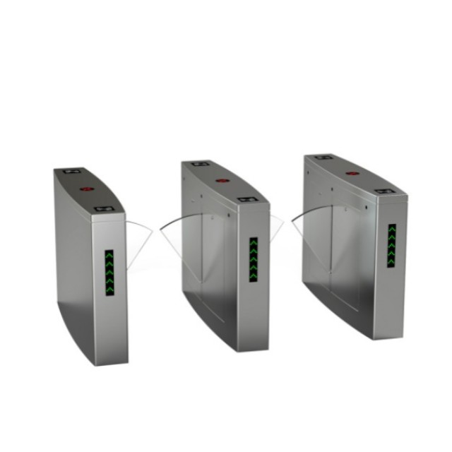 Ticket System Automatic Flap Turnstile Gate