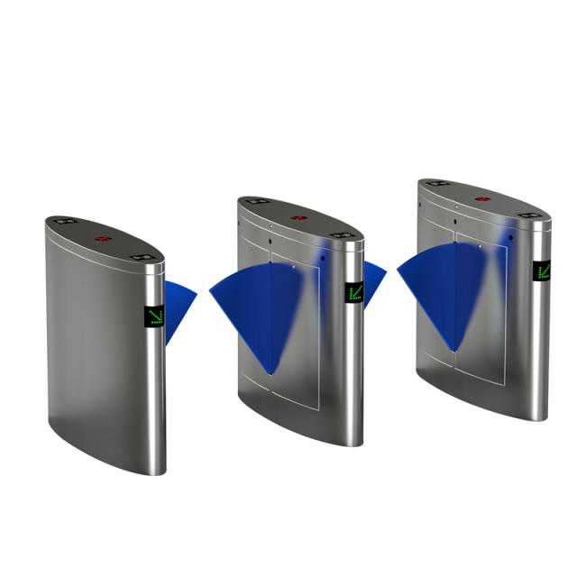 OEM Egg Type Wing Flap Turnstile Gate 