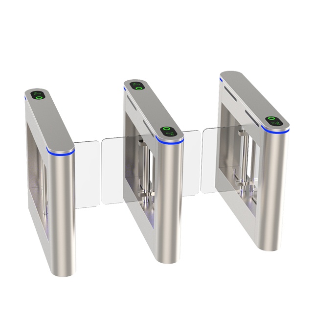 OEM Mini Acrylic Flap Swing Turnstile Gate  