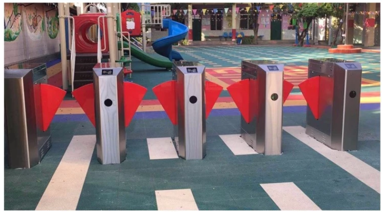 flap turnstile install example