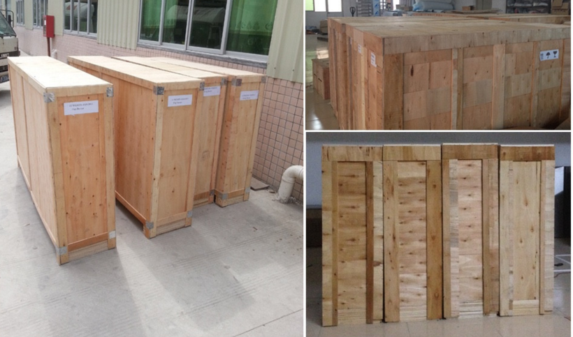 swing turnstile gate wooden case package