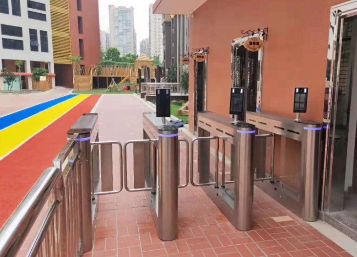 luxury turnstile swing gate