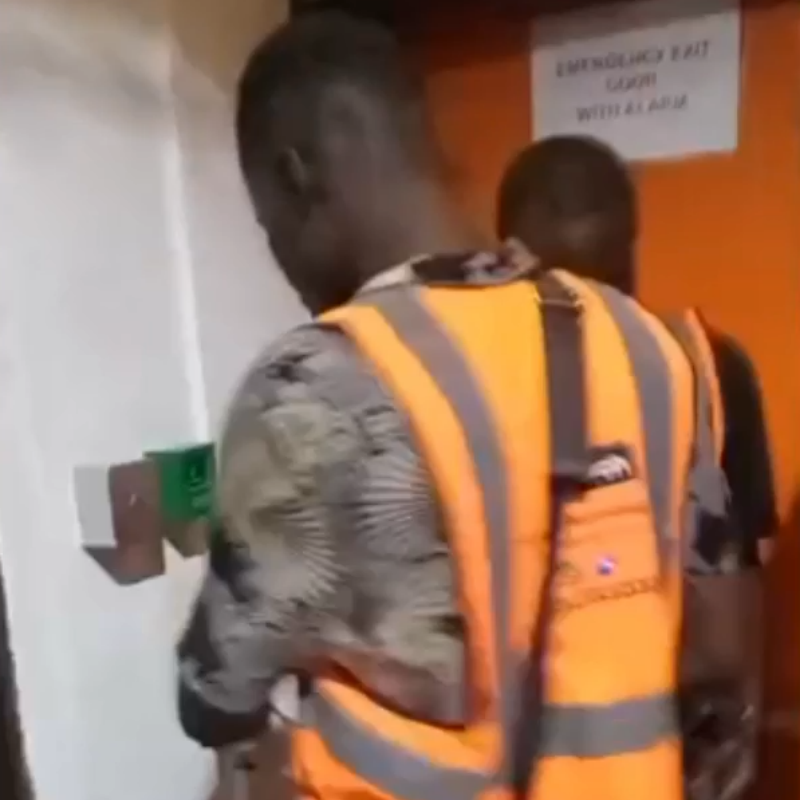 Nigeria 50 doors fingerprint access control system project