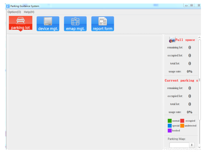 Integrated Parking Guidance Software