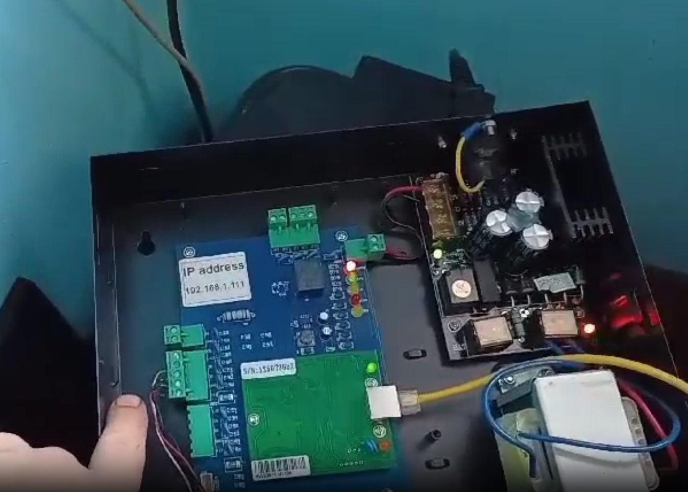 uhf access control system succeed case in Serbia